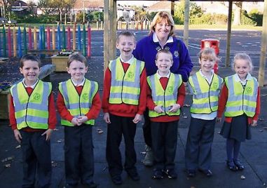 Lion President and the Hi Vis Kids CNV00084